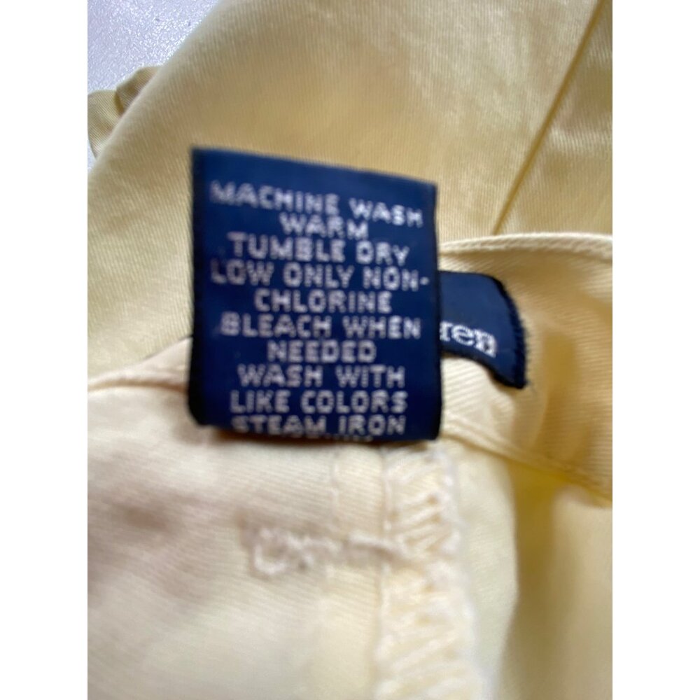 Polo Ralph Lauren Mens Off White Cotton Preppy Casual Shorts Size 40 Summer Luxe - Picture 4 of 6